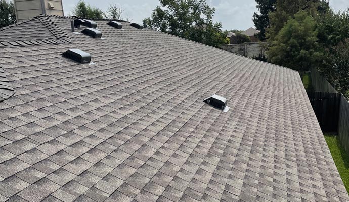 Fresh roofing