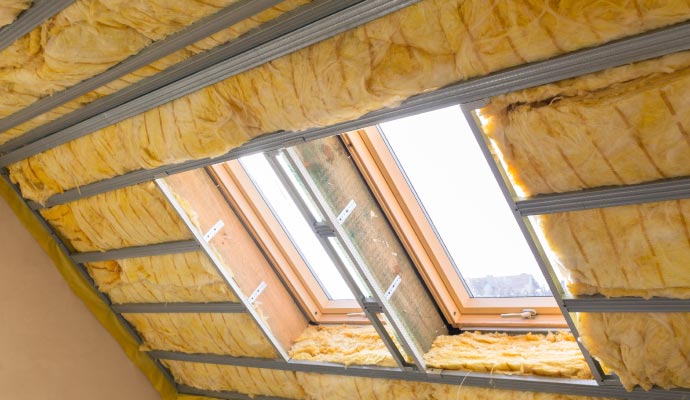 Insulated roof