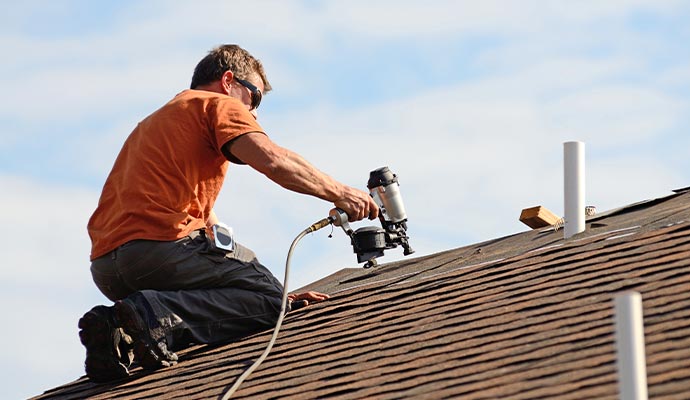 Professional roof maintenance